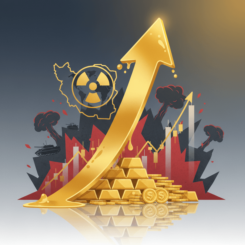 Gold Prices Surge Amid Geopolitical Tensions and Extended Iran Nuclear Talks