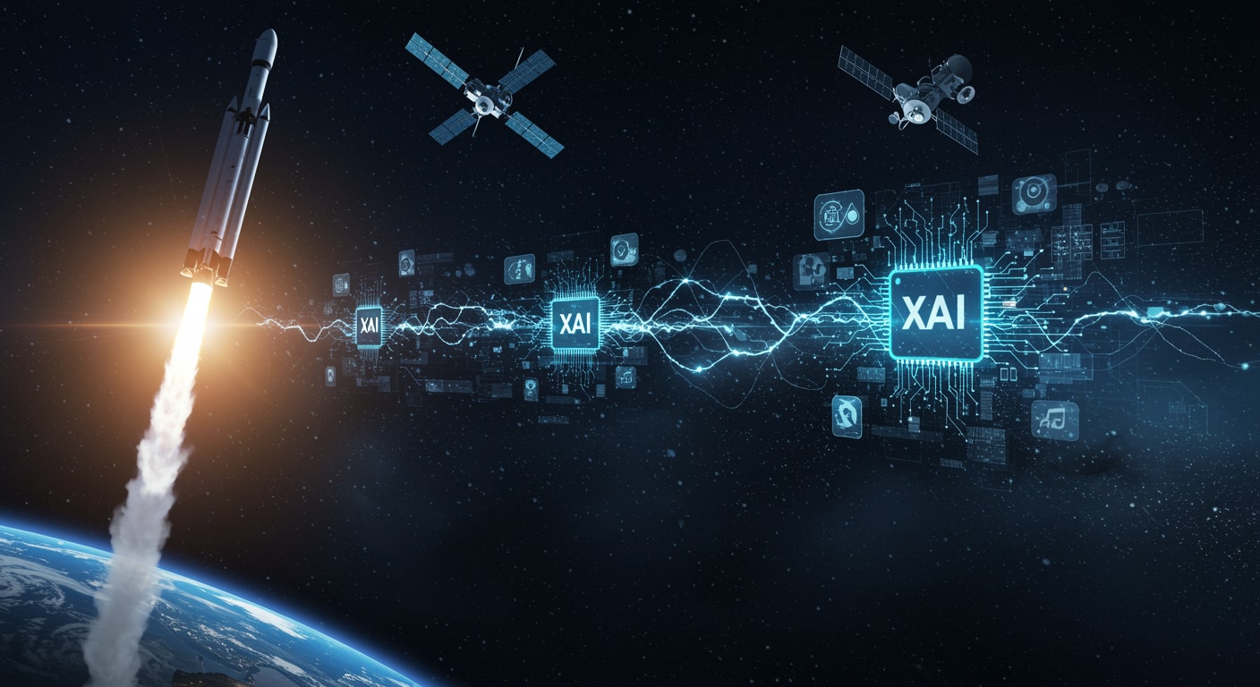 دمج SpaceX وxAI (Ai)