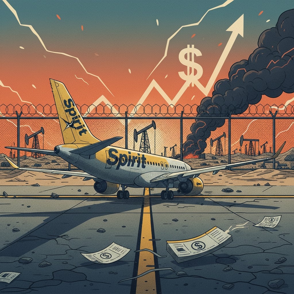 Spirit Airlines Ceases Operations After Bailout Fails