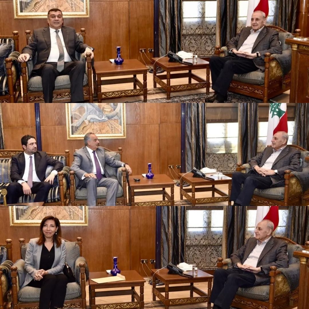 الرئيس نبيه بري يطلع على بعض التطورات في عين التينة  