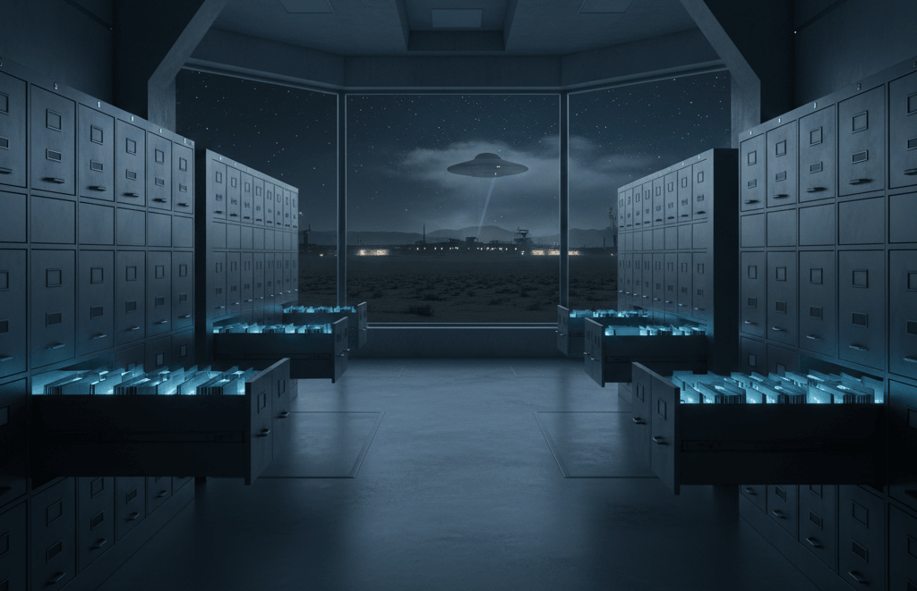 وثائق الفضائيين السرية بالولايات المتحدة ai