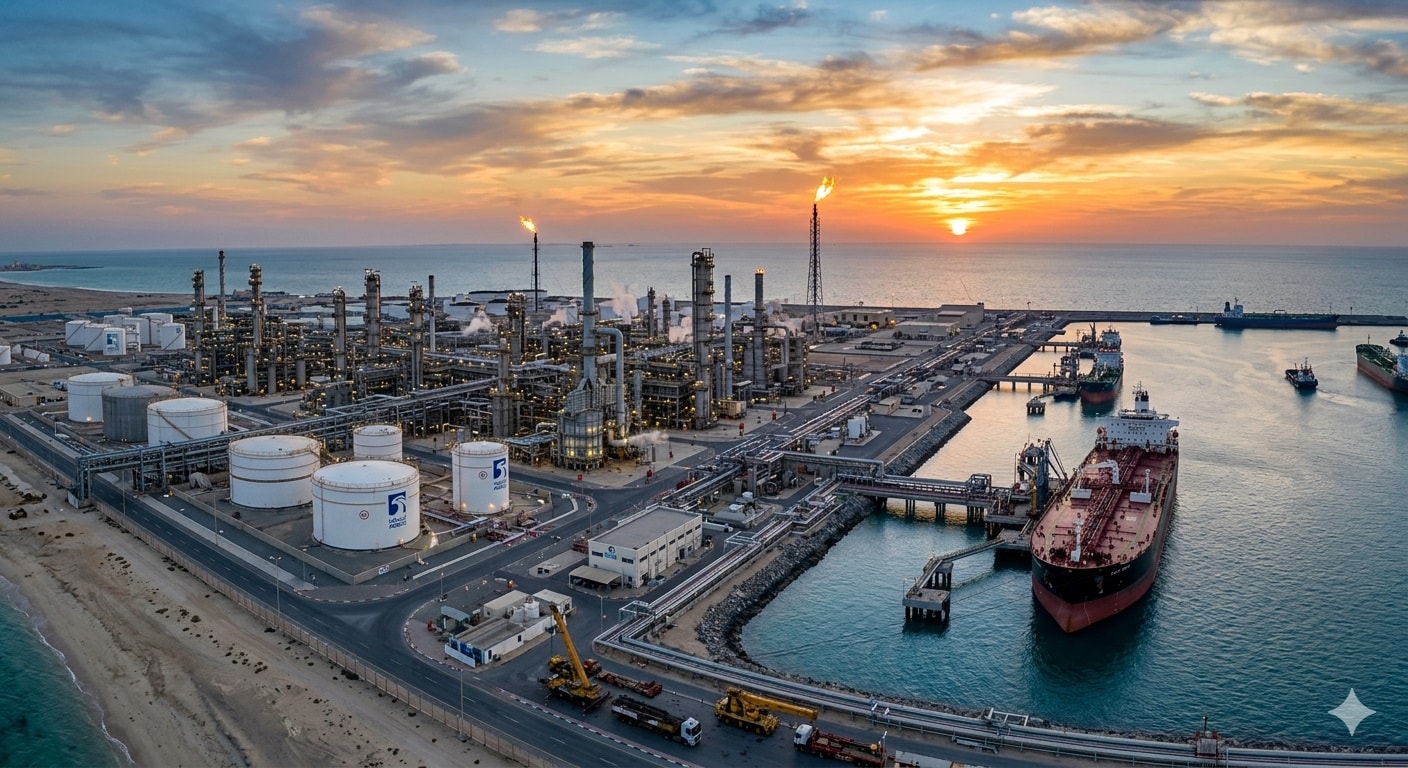مصفاة نفط في الخليج