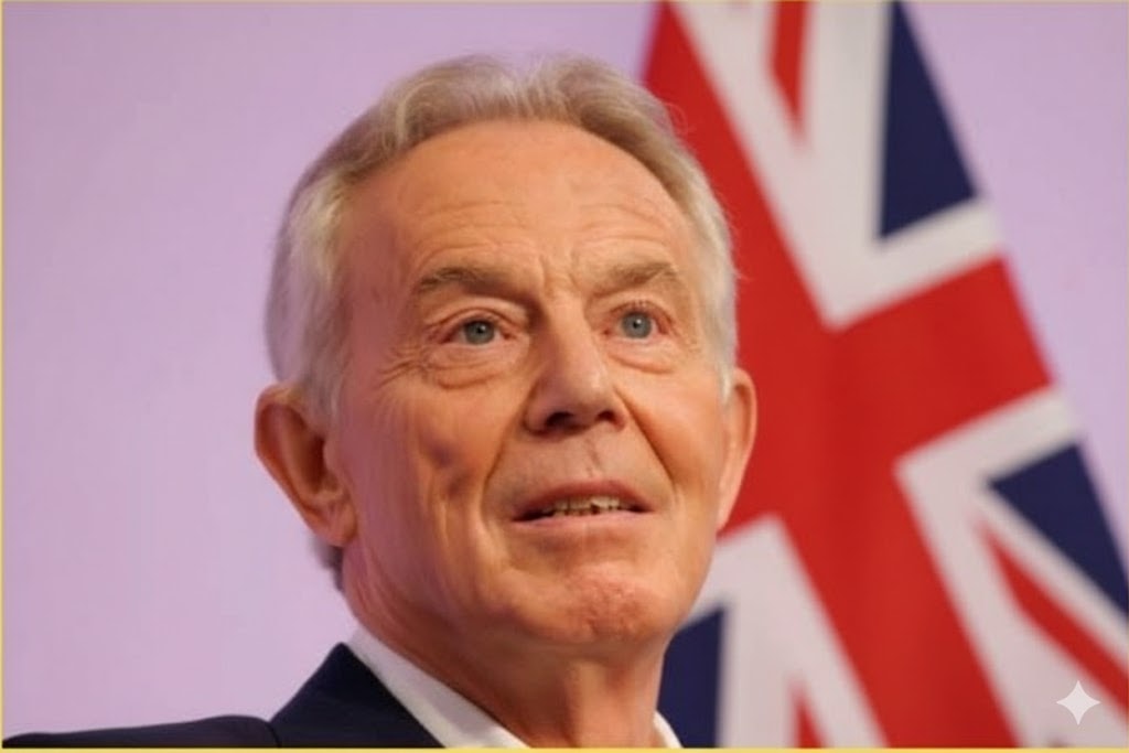 طوني بلير معدلة ai