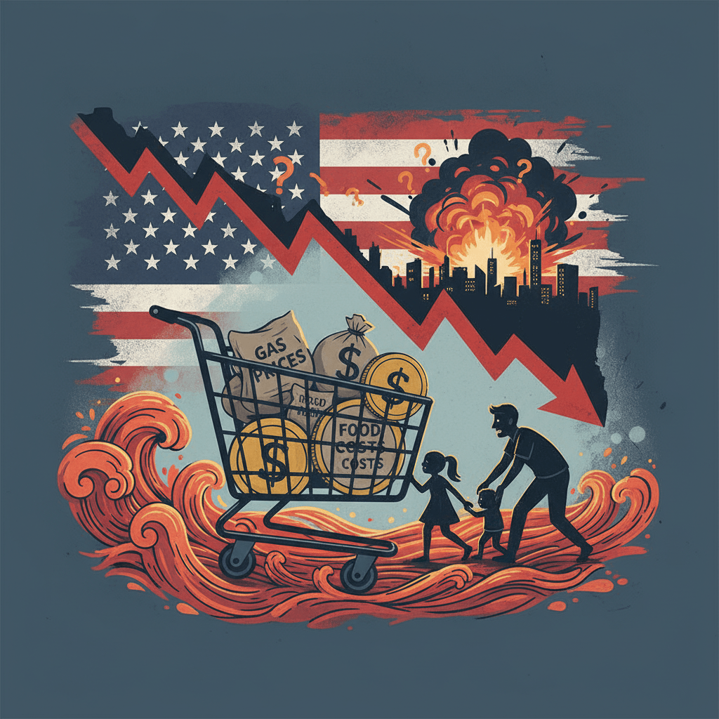 US Consumer Confidence Dips Amid Rising Inflation Fears Fueled by Middle East Conflict