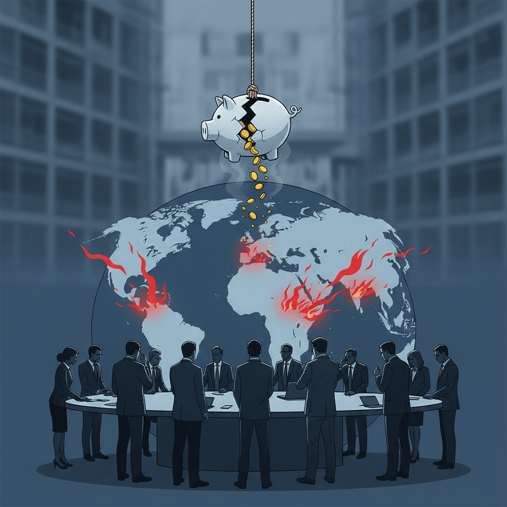 Global Finance Leaders Grapple with Economic Uncertainty Amidst Middle East Tensions