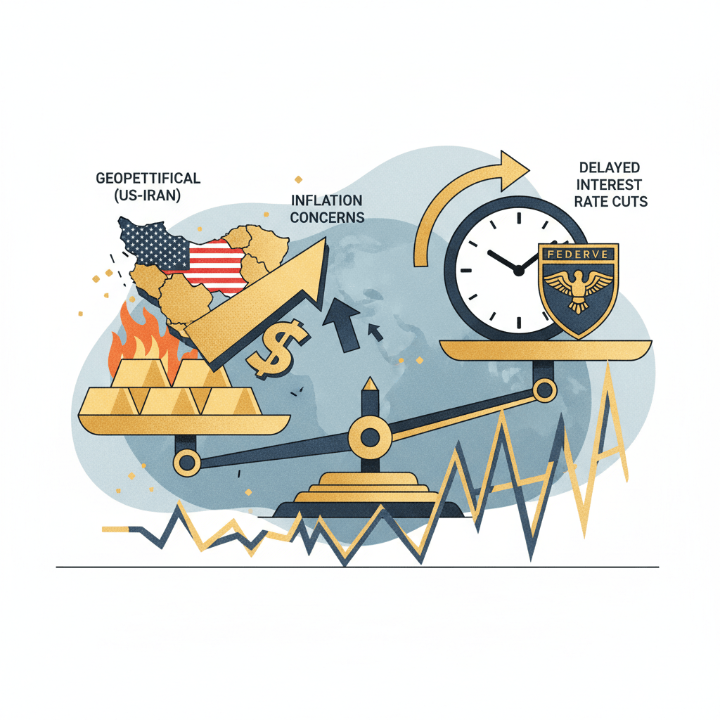 Gold Prices Fluctuate Amid Geopolitical Tensions and Inflation Concerns
