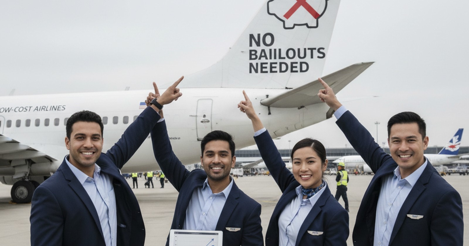 US Government Unlikely to Offer Bailouts to Low-Cost Airlines After Spirit Collapse