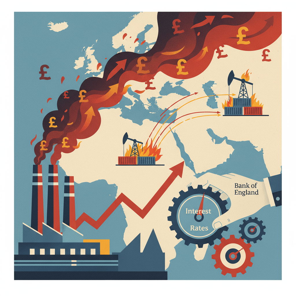 UK Factories Grapple with Soaring Input Costs Amid Middle East Tensions