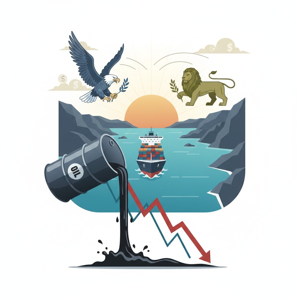 Oil Prices Tumble Amid US-Iran De-escalation Hopes