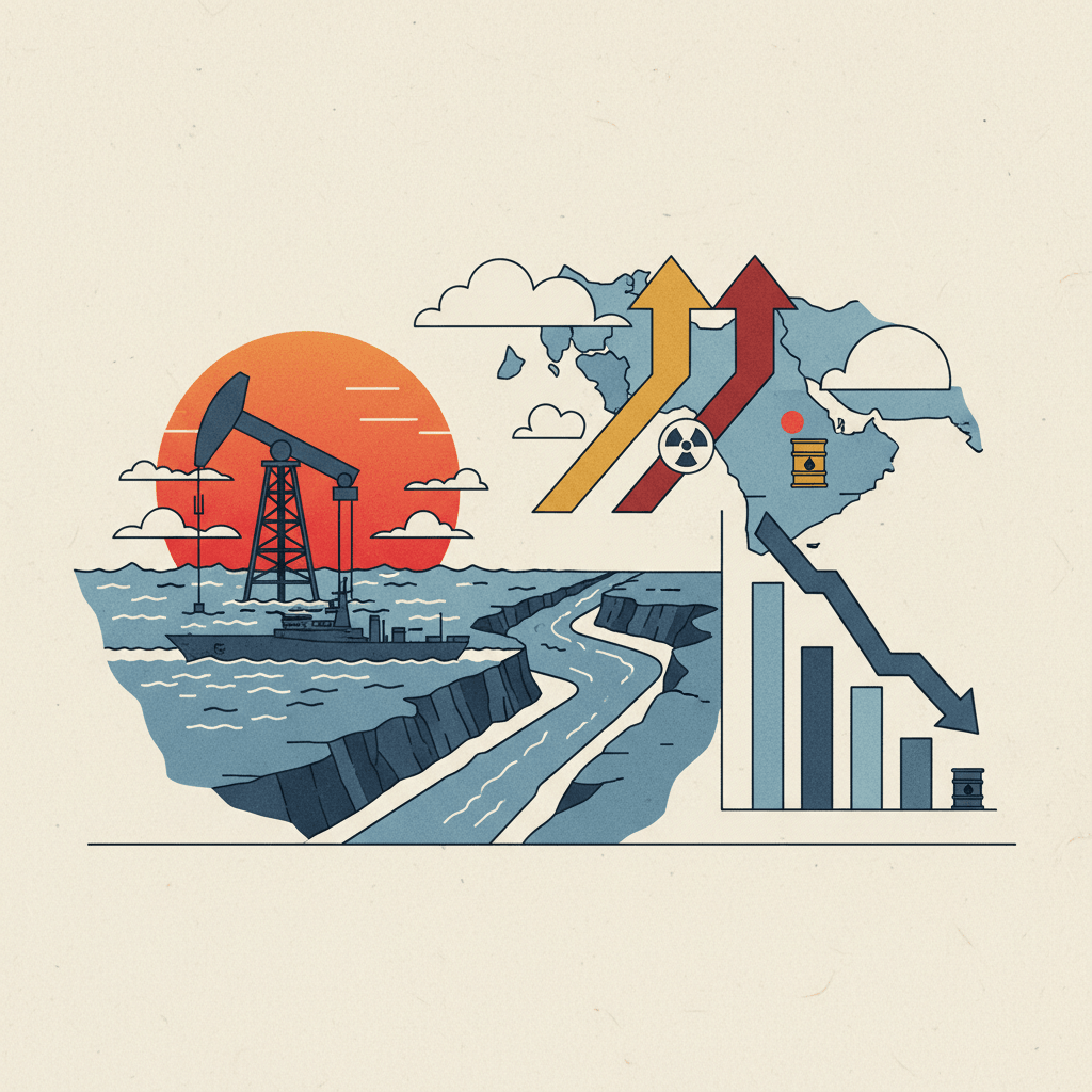 Oil Prices Rise Amid US-Iran Tensions and Declining Crude Inventories