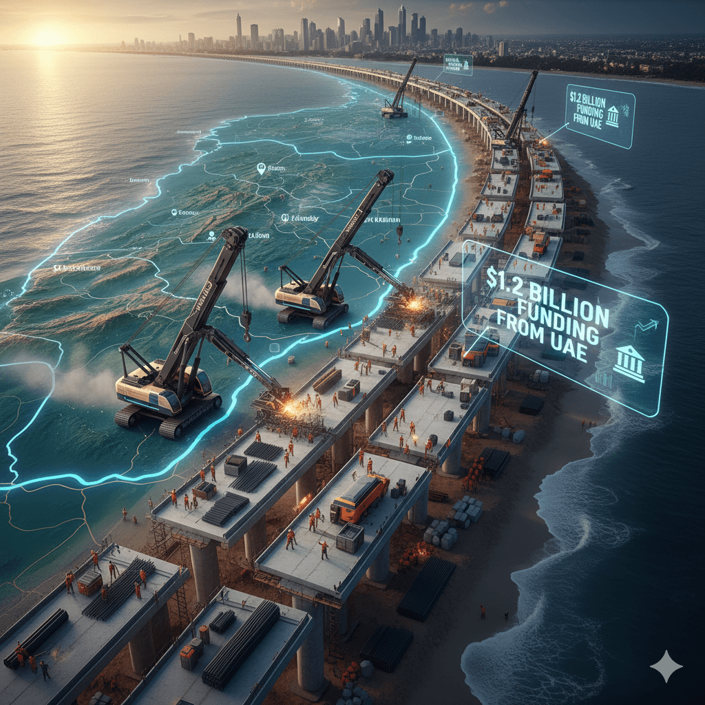  بناء طريق ساحلي في نيجيريا