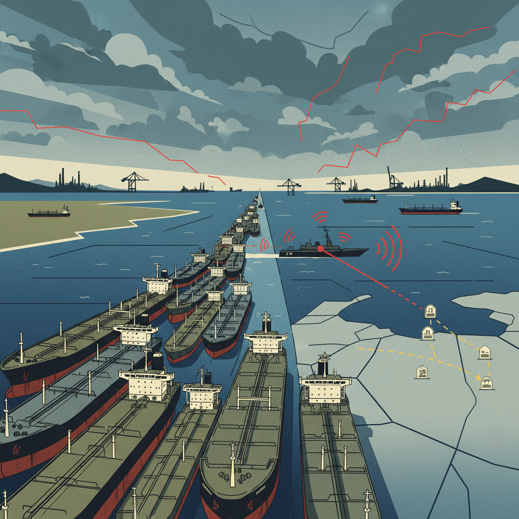 Shipping Traffic Disrupted in Strait of Hormuz Amid Rising Tensions