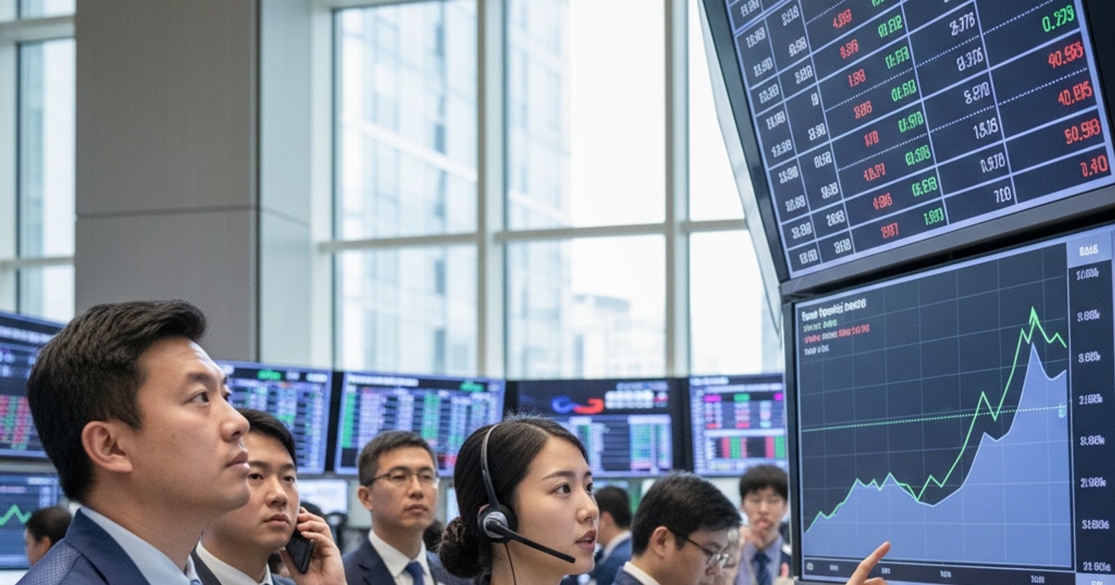 Asian Stocks Approach Record Peak Amid Geopolitical and Corporate News