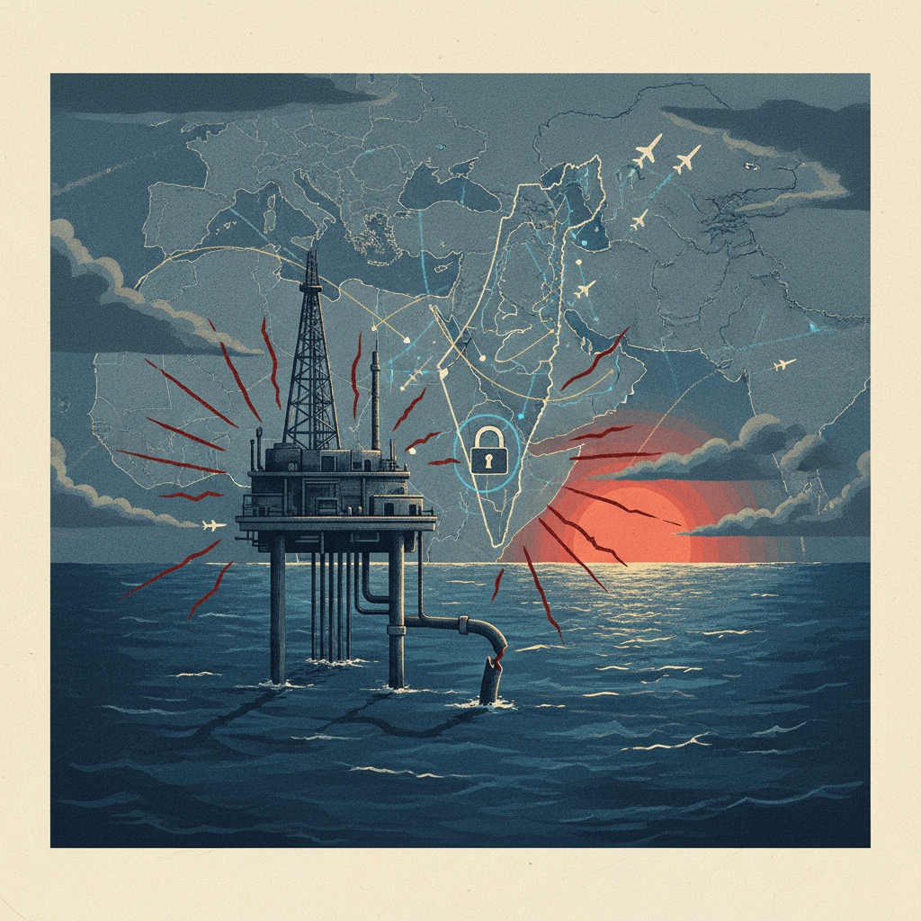 Israeli Gas Fields Temporarily Shuttered Amidst Regional Tensions