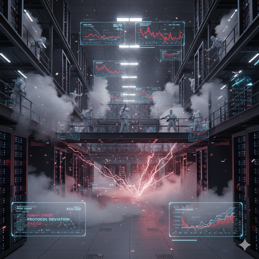 أعطال مركز بيانات CME (Ai)