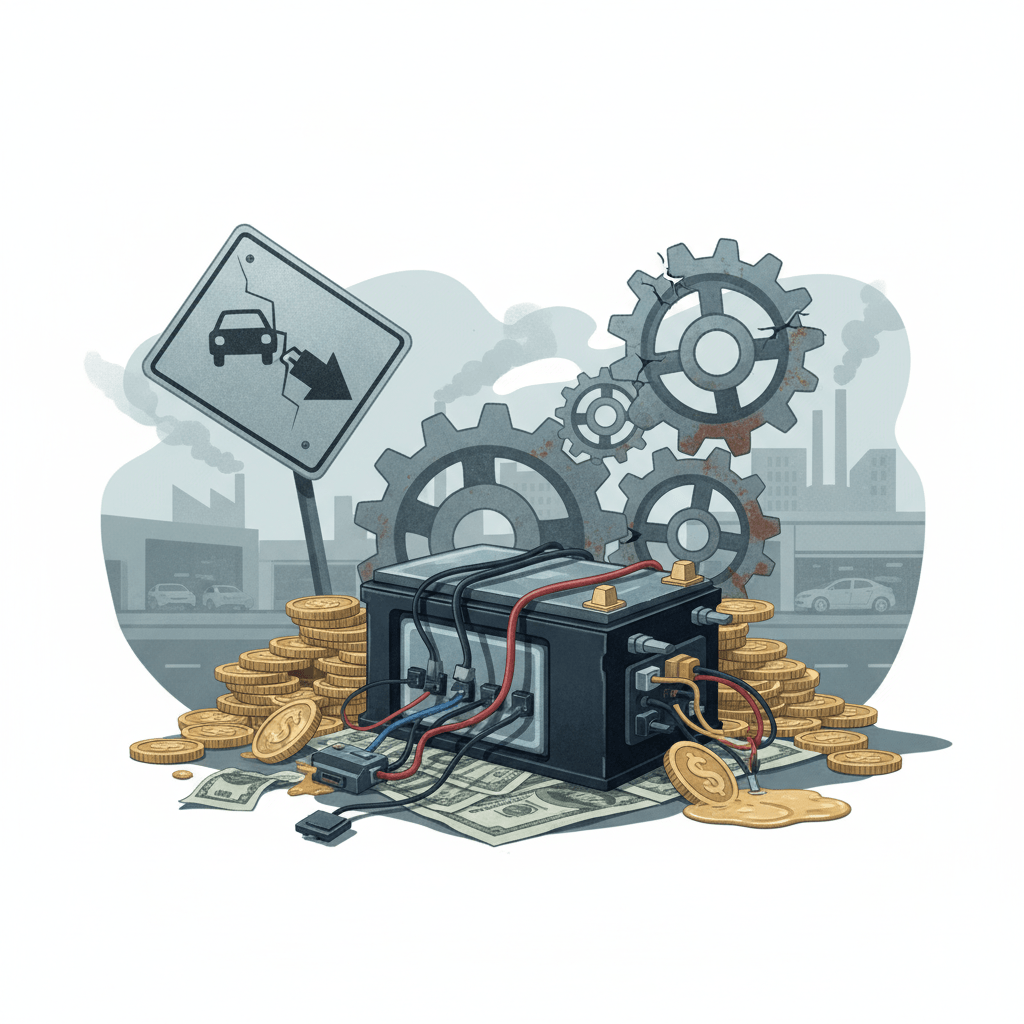 Carmakers Face $65 Billion Hit as EV Enthusiasm Cools