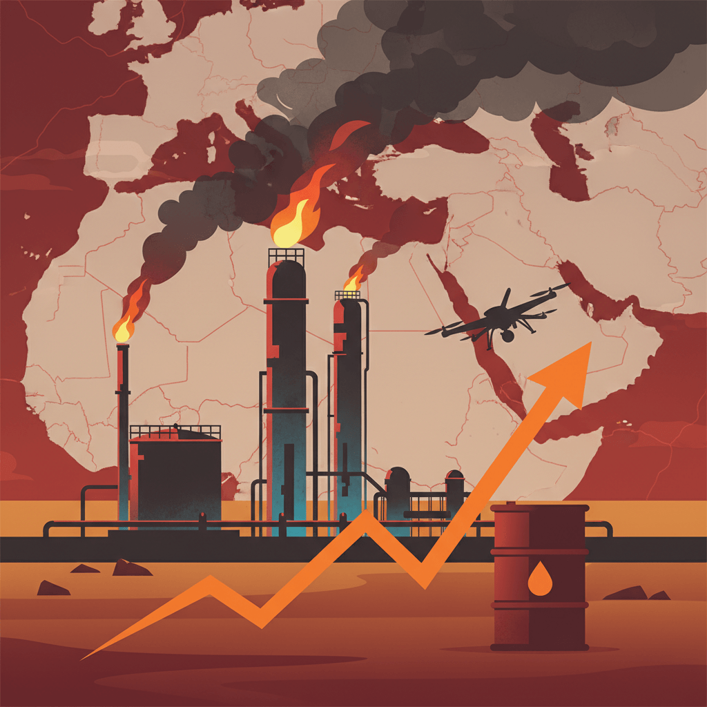 Saudi Energy Facilities Disrupted After Attacks; Oil Prices Jump