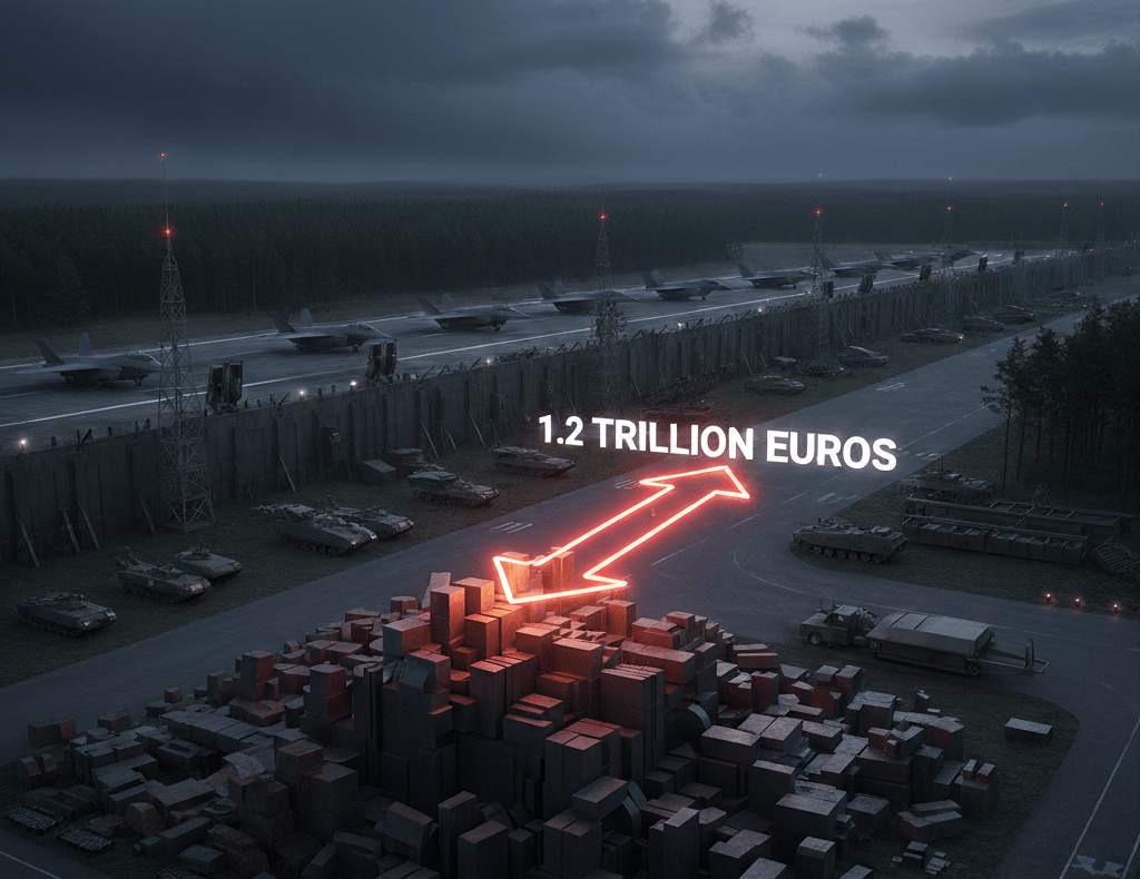 تكلفة دفاع الناتو ضد روسيا (AI)