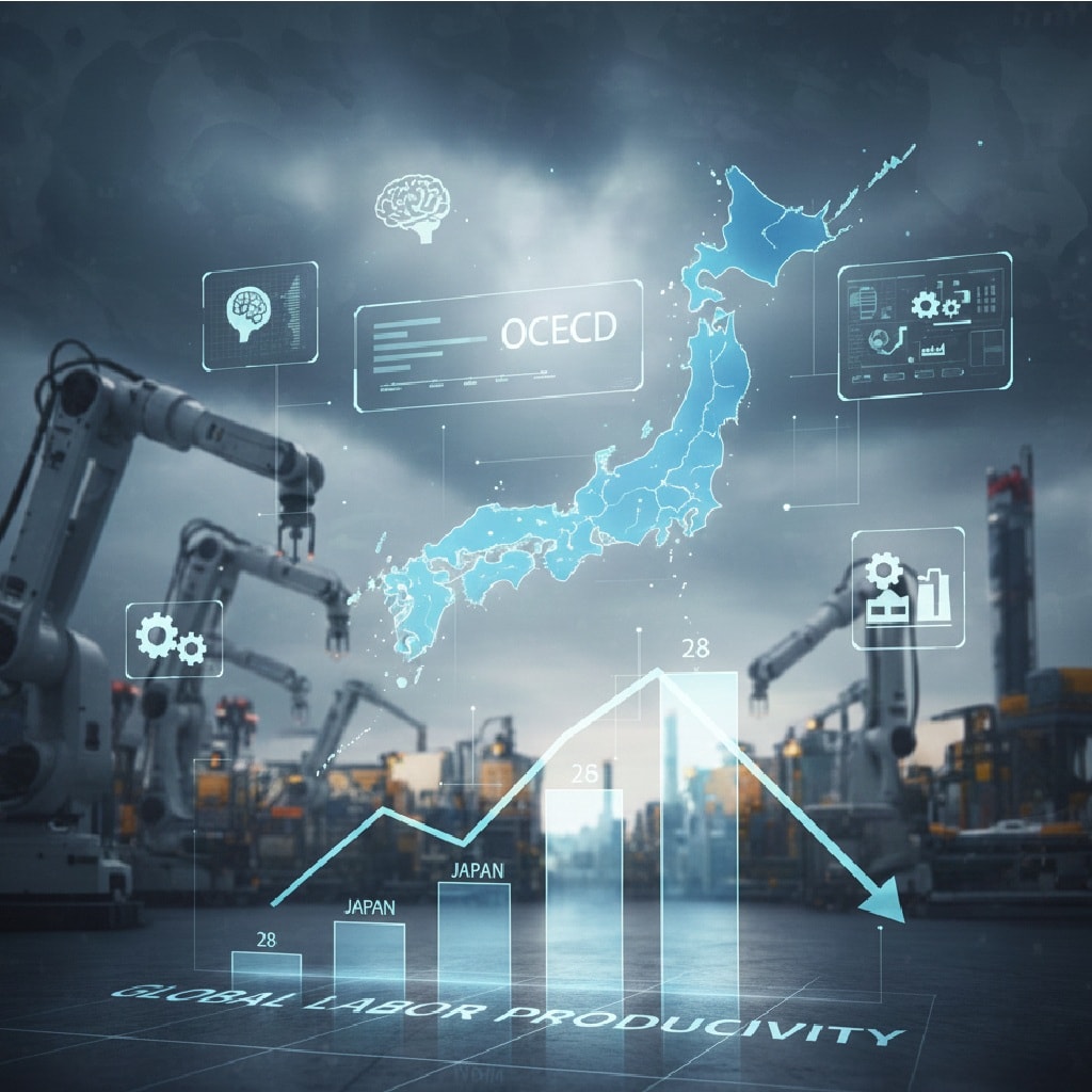  إنتاجية عمل عالمياً في اليابان (Ai)
