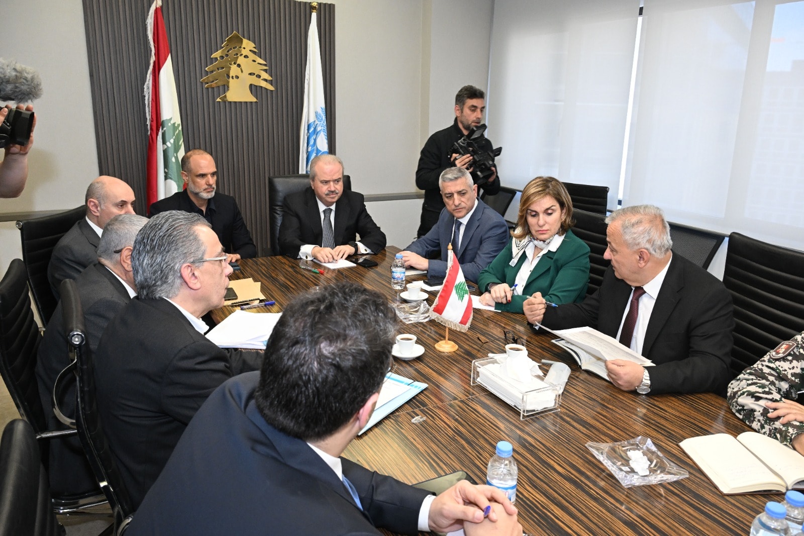 اجتماع في وزارة المالية اللبنانية (وطنية)