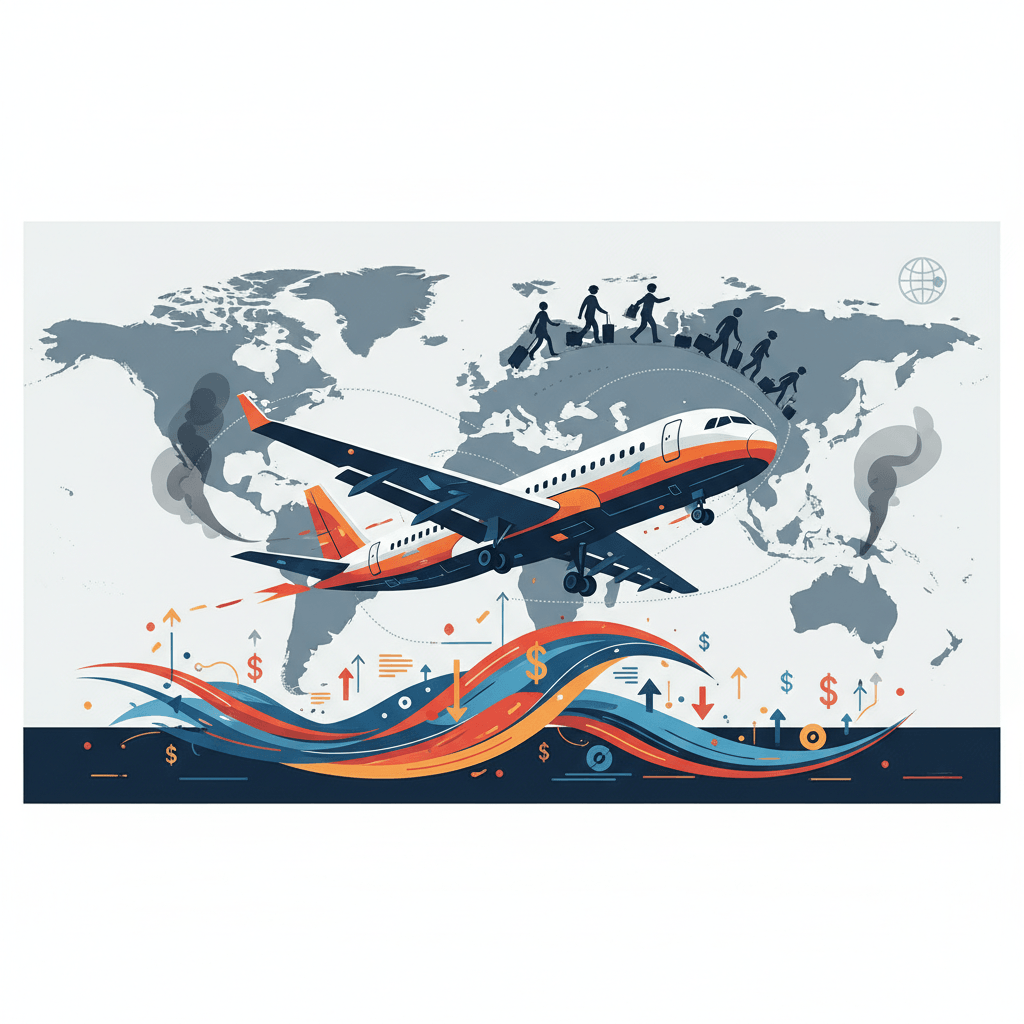 US Airlines See Record Bookings Amid Fuel Price Volatility