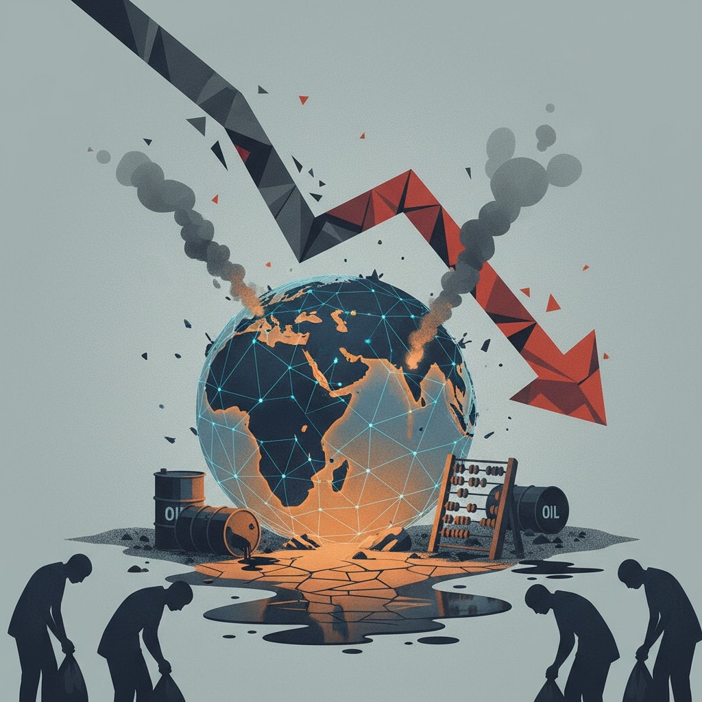 IMF Revises Global Growth Forecast Downward Amid Middle East Tensions