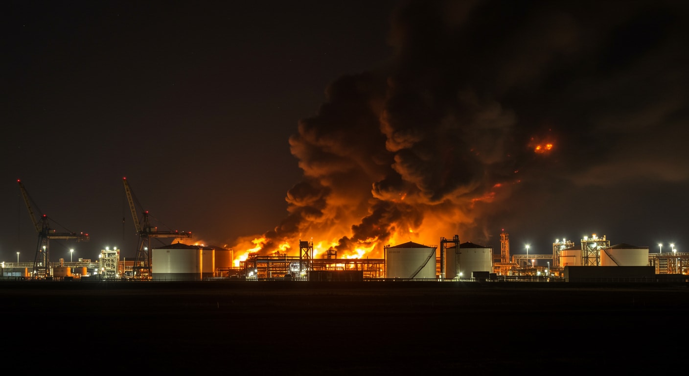 هجوم مسيّرات (Ai)