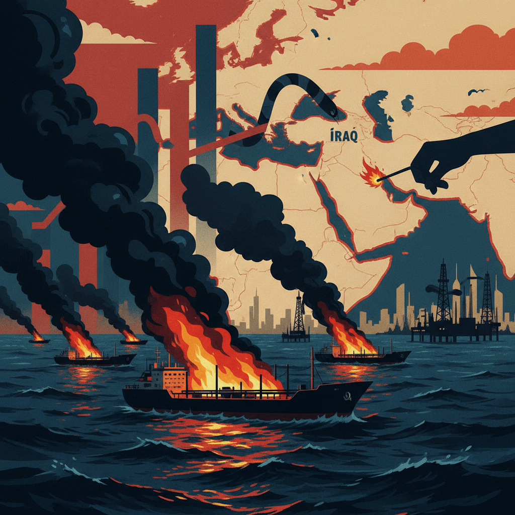 Oil Prices Surge After Tanker Attacks in Iraqi Waters; Geopolitical Tensions Escalate