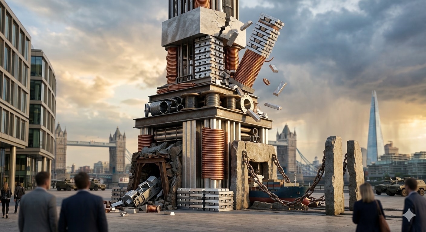 ارتفاع أسعار الألمنيوم والنحاس_صورة مولدة عبر الذكاء الاصطناعي