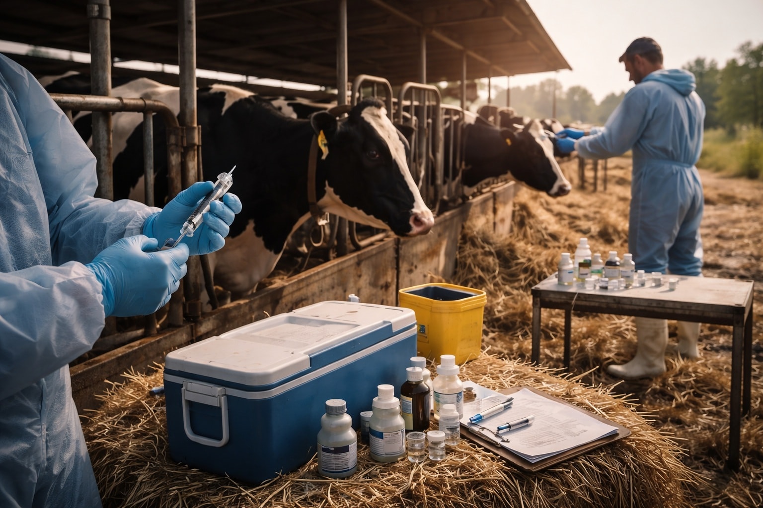 حملة وطنية لتلقيح الأبقار 