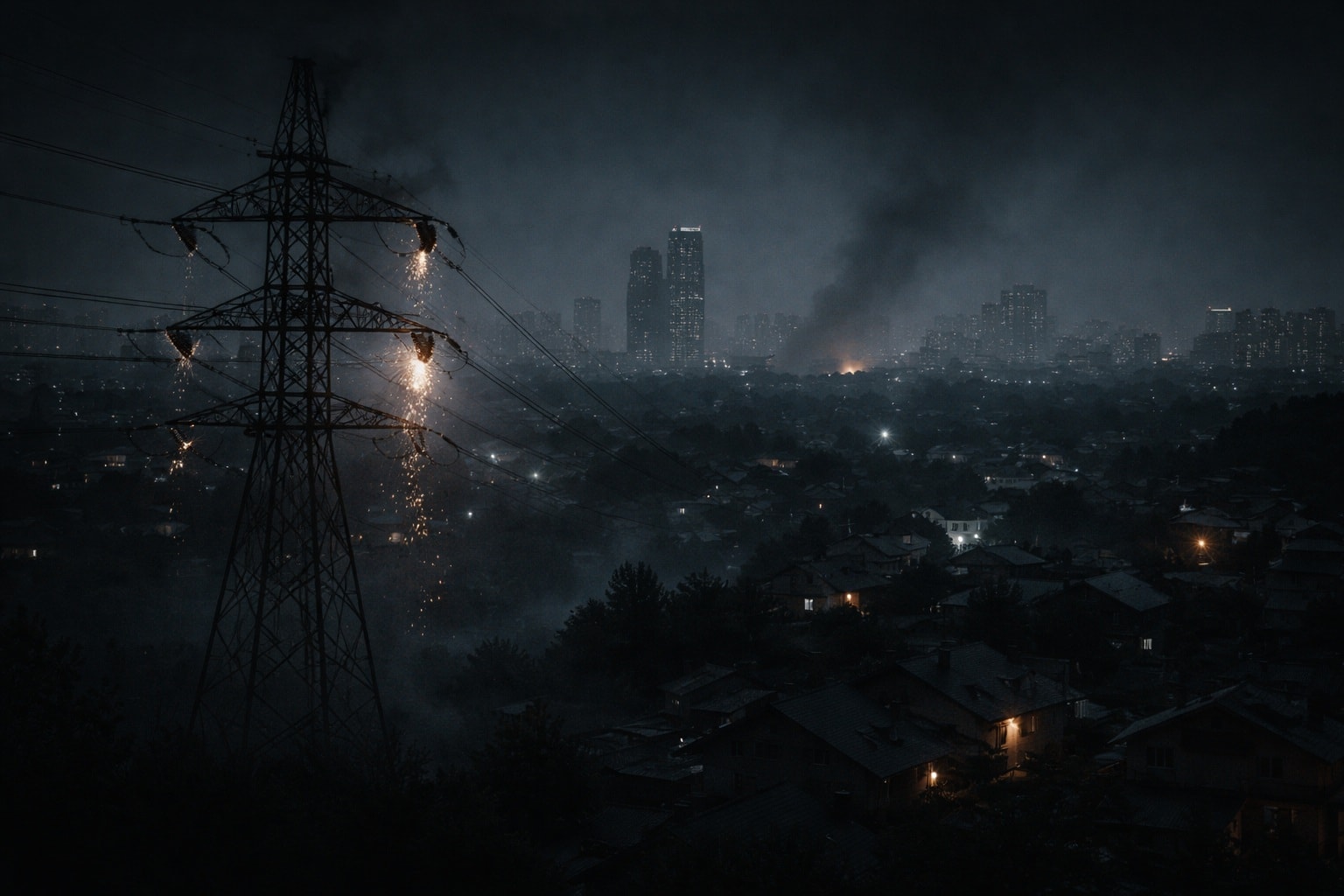 انقطاع التيار الكهربائي 