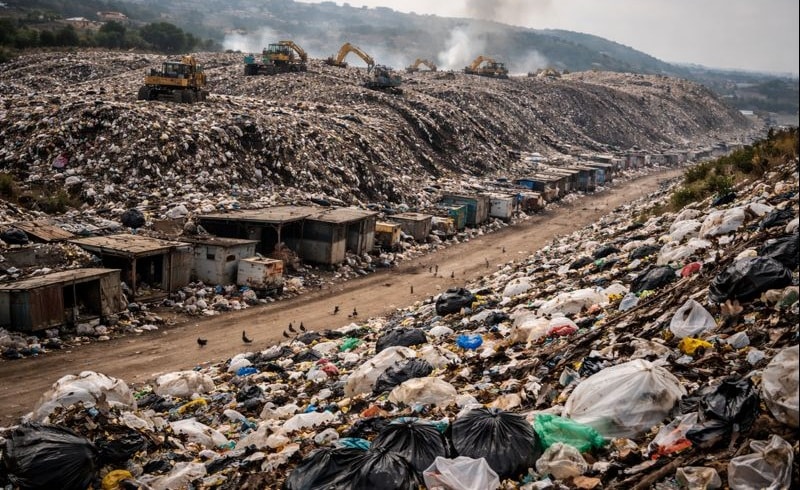 مطمر نفايات 