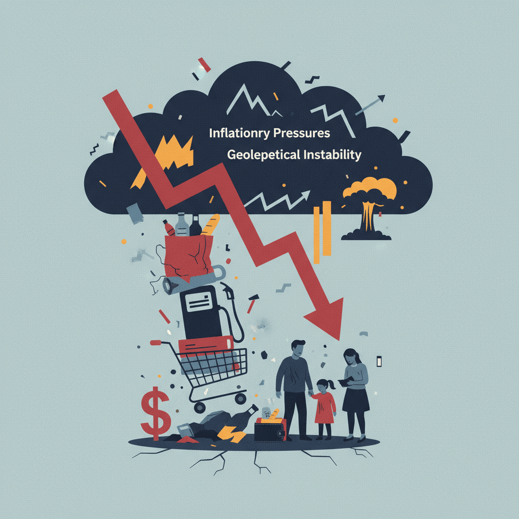 US Consumer Confidence Plummets Amid Inflationary Pressures and Geopolitical Instability