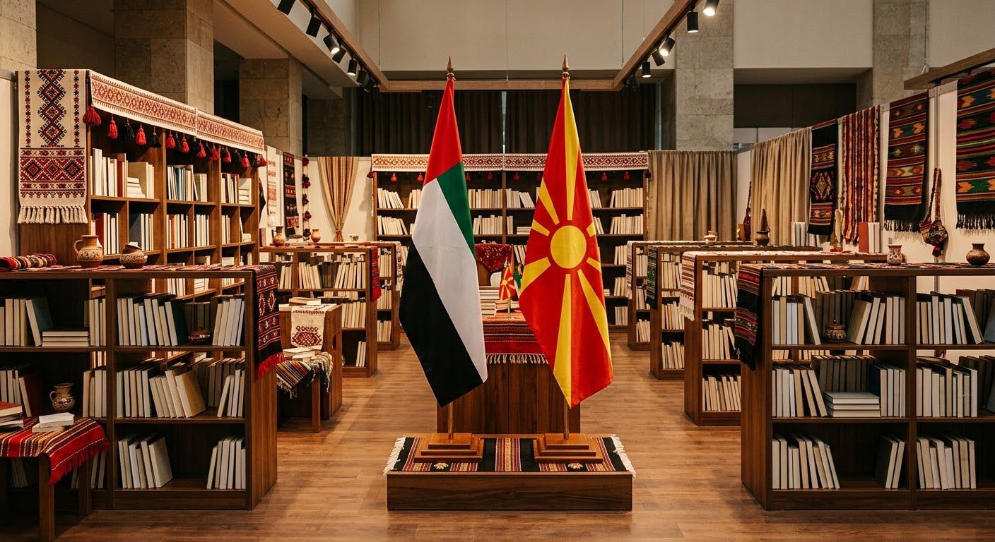 معرض كتب يجمع بين الثقافة الإماراتية والبلقانية ai