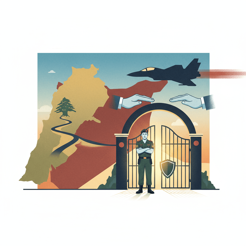 Lebanon Seeks to Reopen Syrian Border Crossing Amid Israeli Threats