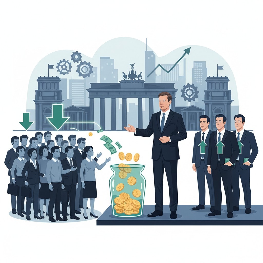 German Finance Minister Calls for Wealthy to Fund Tax Reform