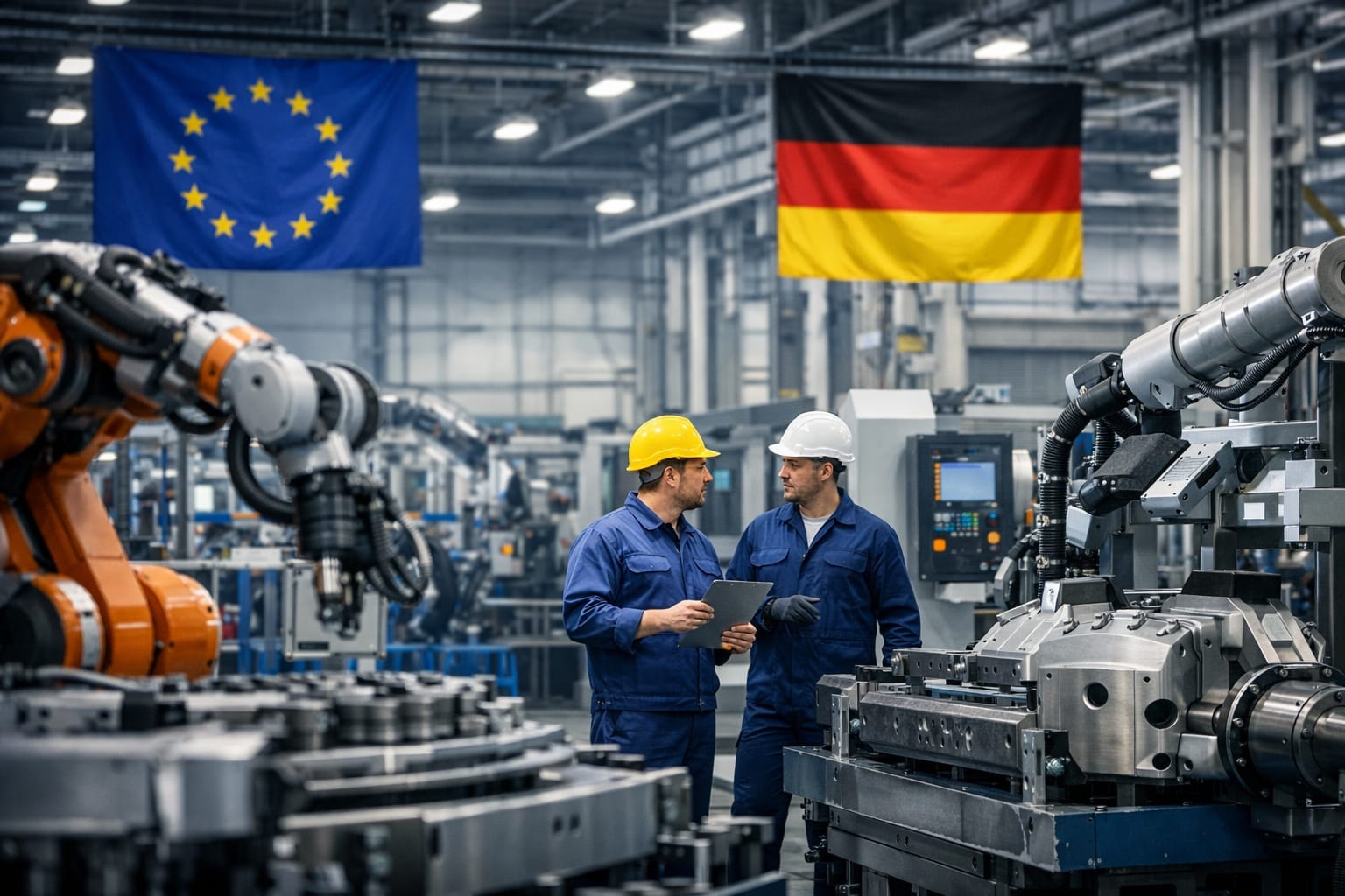 منشأة صناعية ألمانية  -الاتحاد الأوروبي (AI)