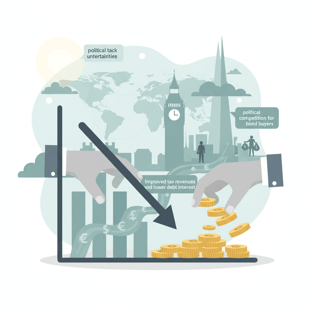 UK to Scale Back Bond Sales Amid Fiscal Improvement