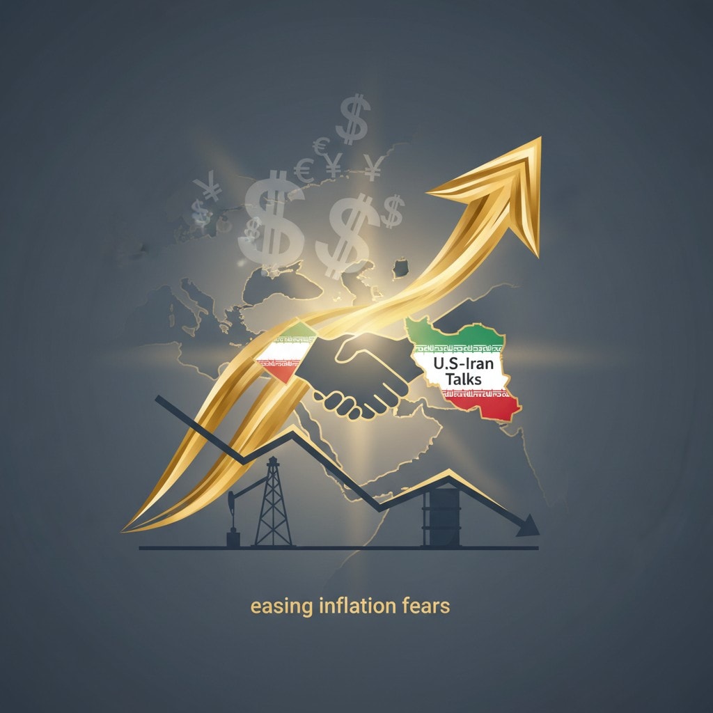 Gold Prices Rebound as Inflation Fears Subside Amid U.S.-Iran Talks