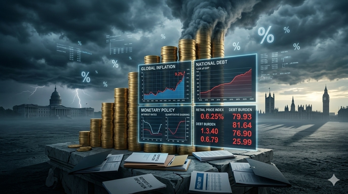 المصارف المركزية تحت الضغط السياسي: صراع حاسم لحماية الاستقلالية النقدية ومواجهة أزمات التضخم والديون المتصاعدة. (AI) 