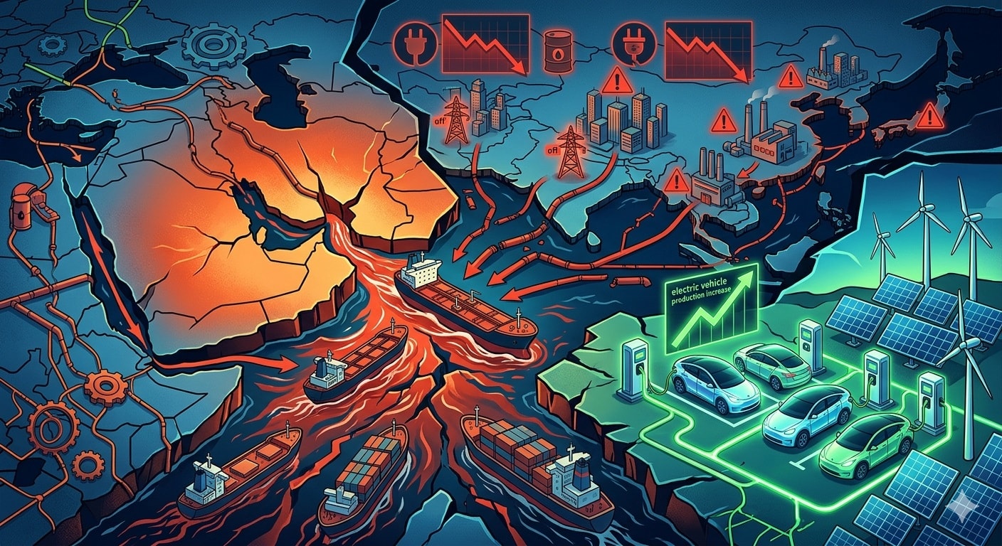 أزمة هرمز تضرب قطاع الطاقة(AI)