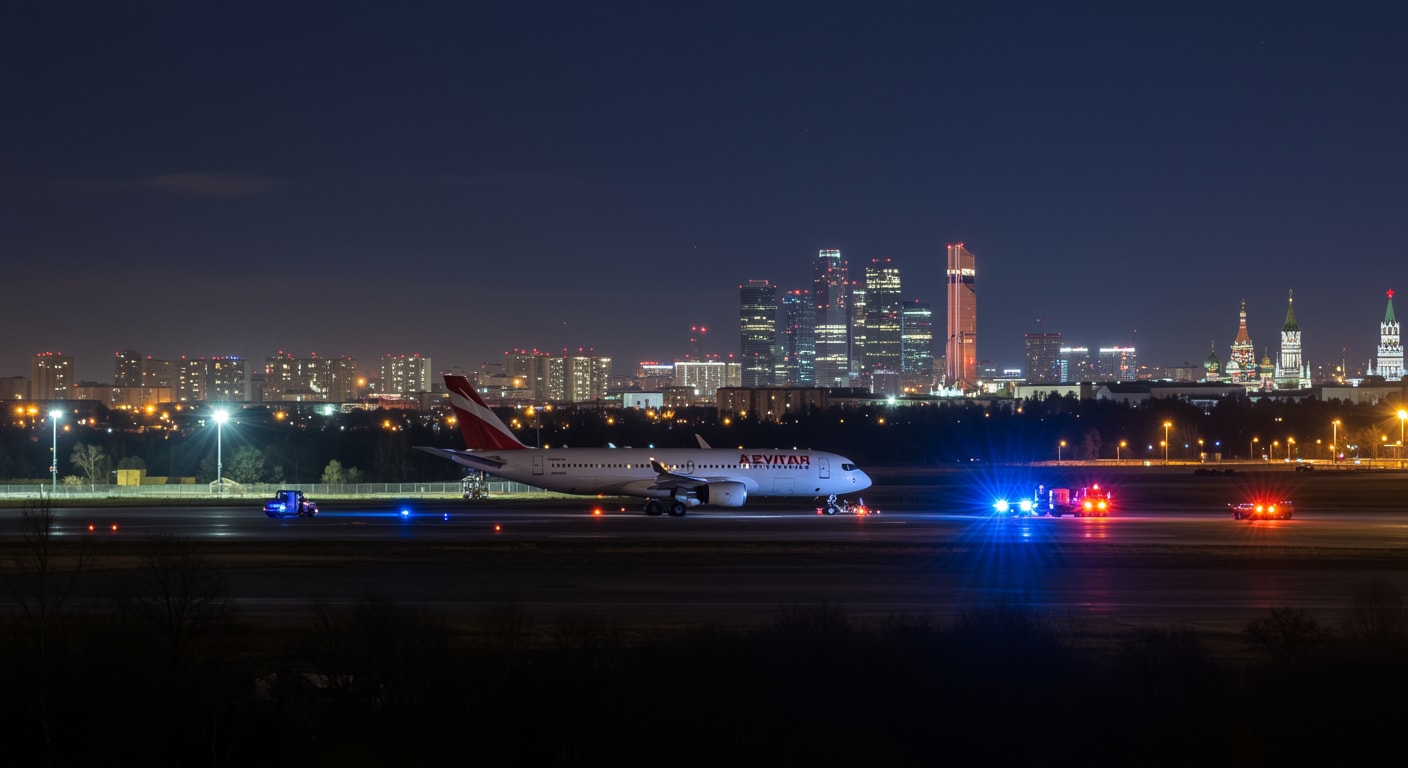 مسيّرات أوكرانية تغلق مطارين في موسكو (Ai)