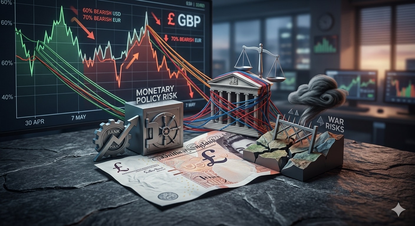 تزايد التحوط ضد الجنيه الإسترليني(AI)