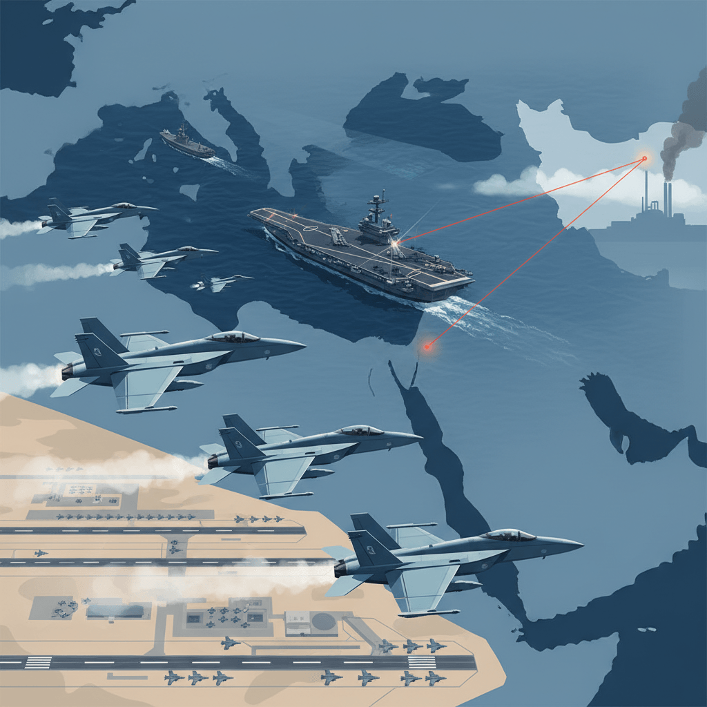 US Bolsters Middle East Air Power Amid Iran Tensions