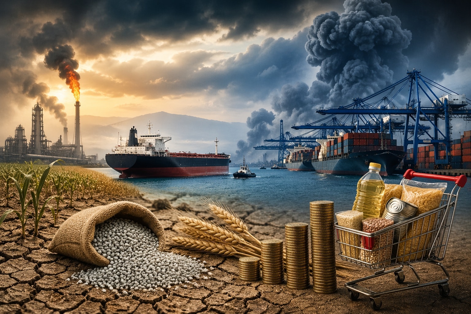 امدادات الغذاء العالمي AI