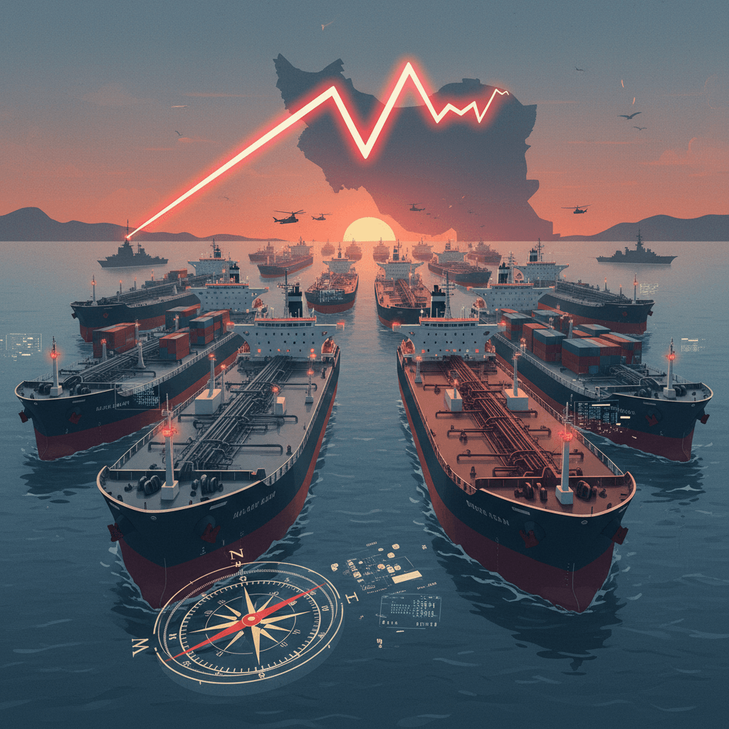 Strait of Hormuz Traffic Grinds to Halt Amid Rising Tensions