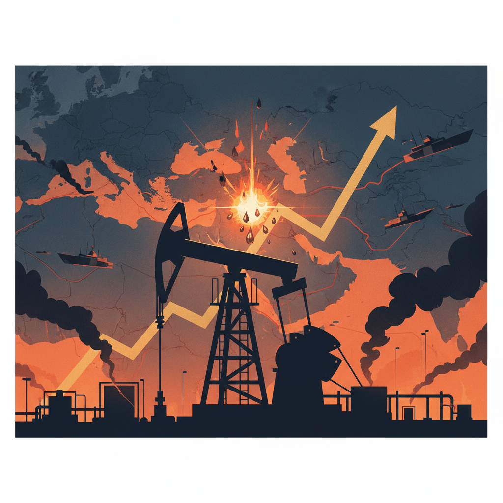 Oil Prices Surge Amidst Middle East Conflict and Supply Concerns