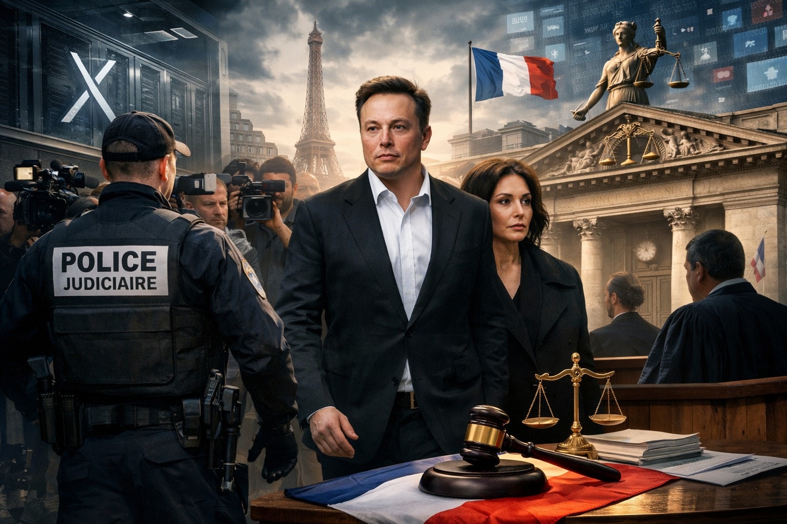 محاكمة إيلون ماسك في فرنسا بسبب إكس - سنيب