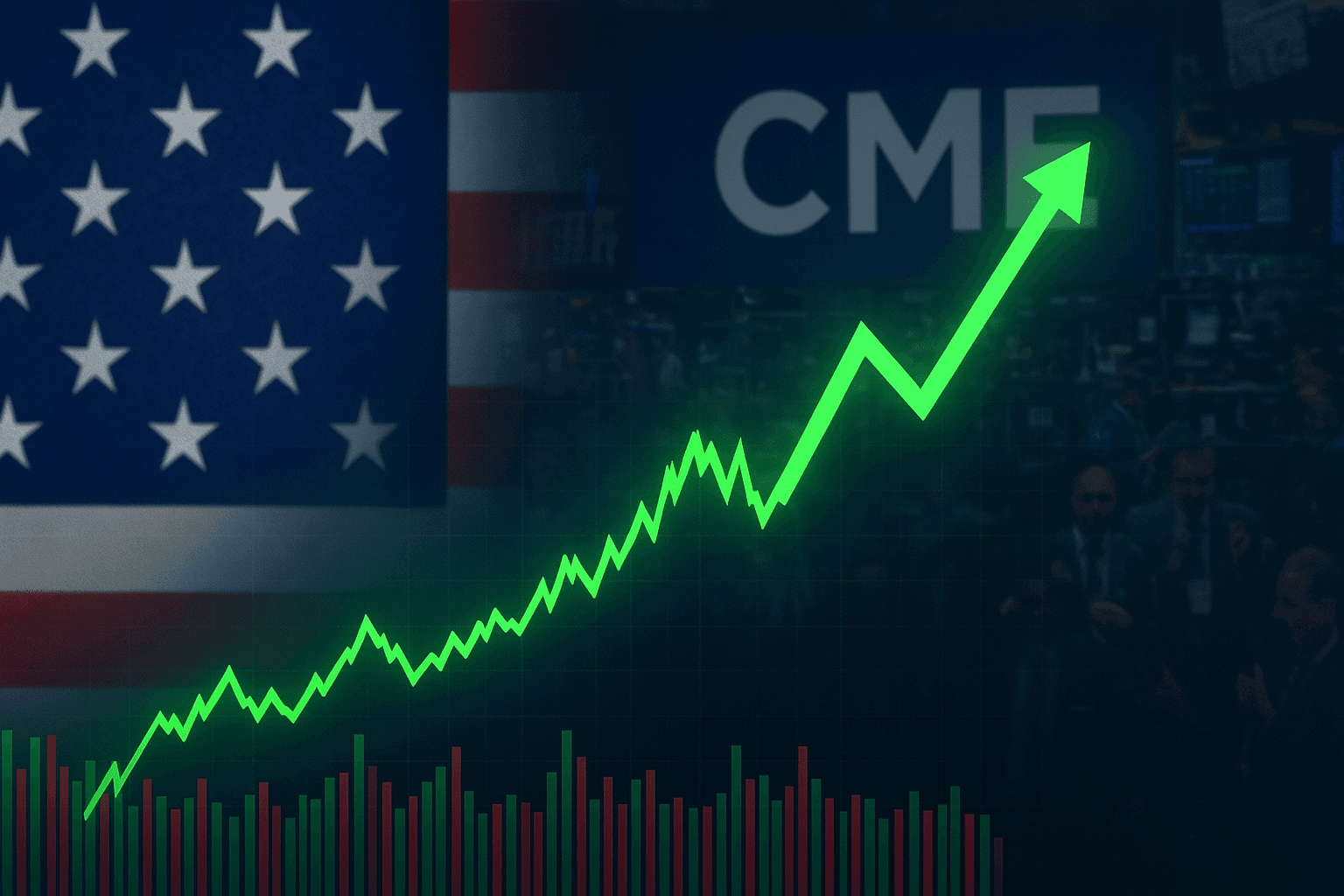 الأسهم الأميركية ترتفع مع إستئناف تداول بورصة شيكاغو وثبات توقعات خفض الفائدة