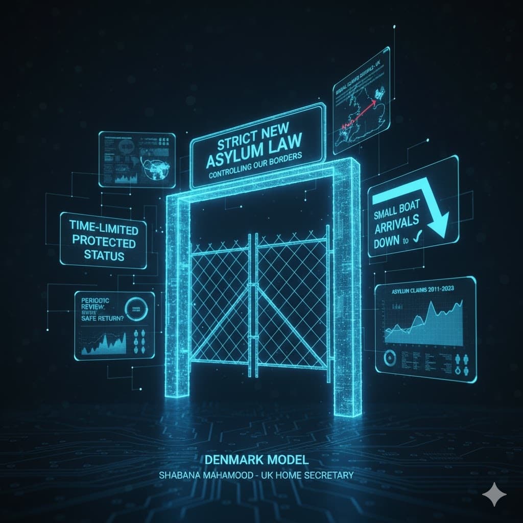 بريطانيا تحدد مدة إقامة اللاجئين في إطار تشديد السيطرة على الحدود